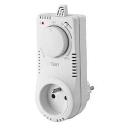 Zásuvkový termostat TS01 manuálny